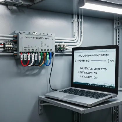 DALI and 0-10V control gear